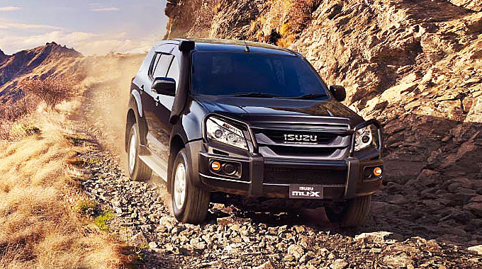 Isuzu MU-X Suspension Available